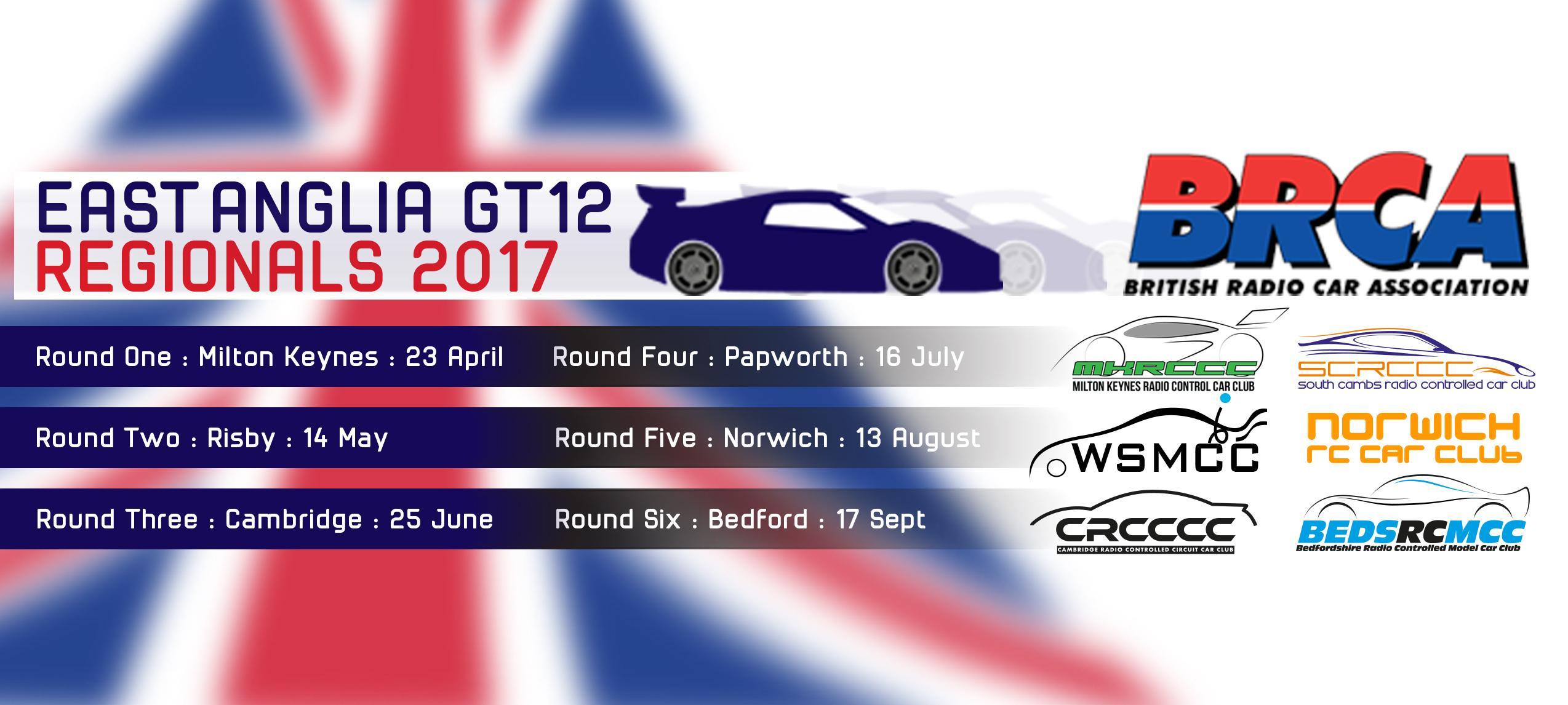GT12 East Anglia Regionals 2017